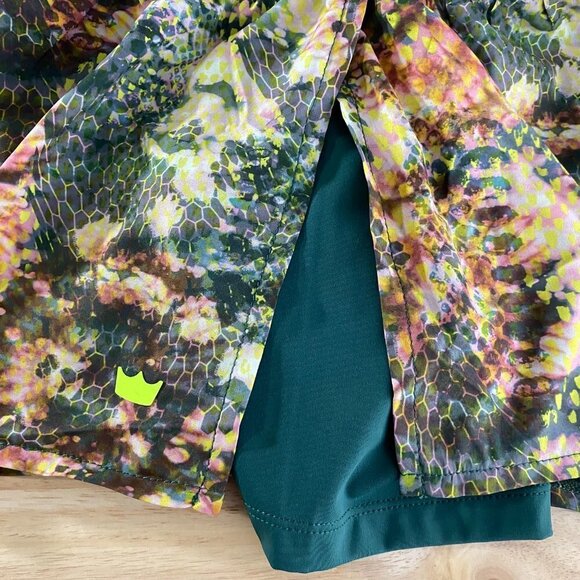 Shefit‎ Shorts Multicolored Print Athletic Polyester Blend Women's Small - Picture 8 of 8